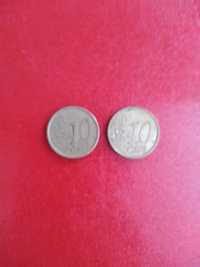 Монеты по 10 евро