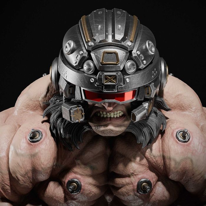 Figurina 3D din Rășină - Wolverine Weapon X