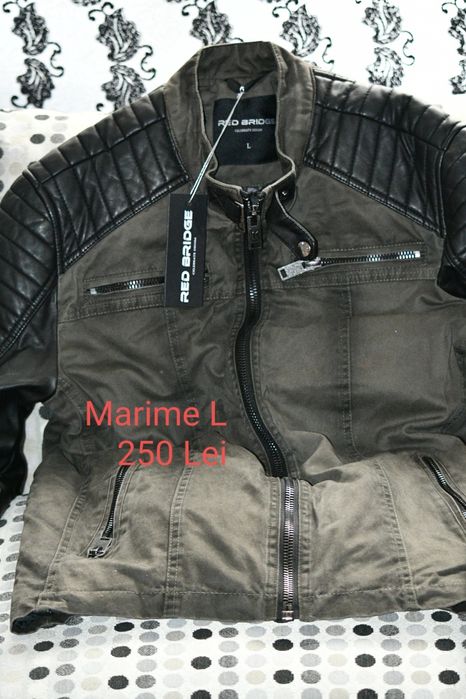 Jachetă motociclist bărbați Red Bridge Jachetă din piele artificială K