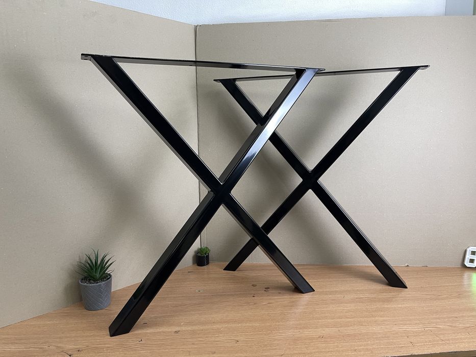 Picioare masa Model X2 (stil scandivav, metal, vopsite electrostatic)
