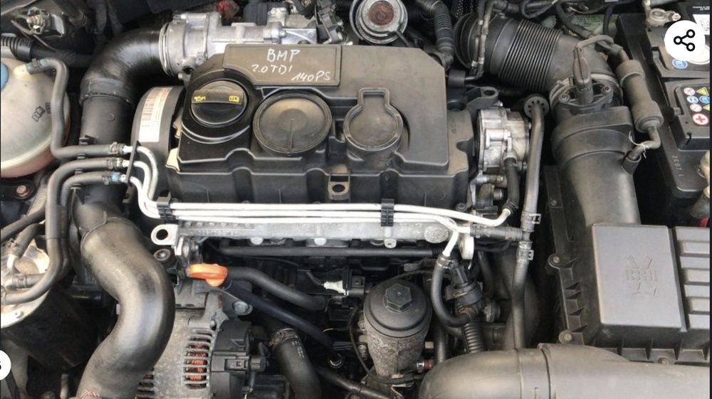 Vând motor   2.0 tdi 140 cp complet cu anexe BMM