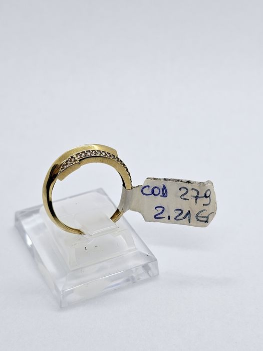 Vand inel dama din aur 14 k 2.21 g cod 279