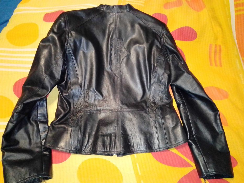 Geaca piele naturala noua, cu eticheta