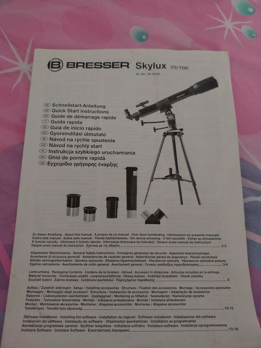 Telescop Bresser Skylux 70/700