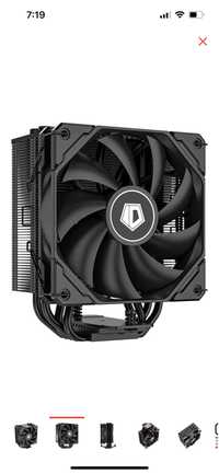 Кулер башенный ID-Cooling SE-224-XTS Black черный