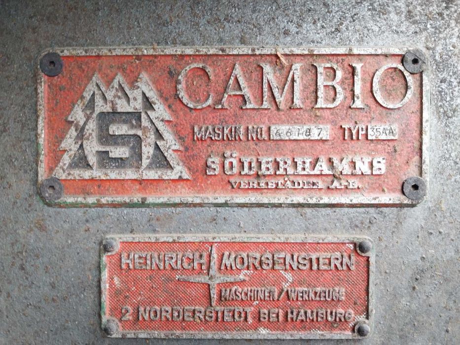 Роторна коробелачка за трупи Cambio 35
