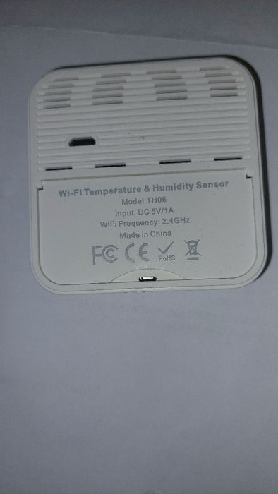 Senzor temperatura și umiditate wifi
