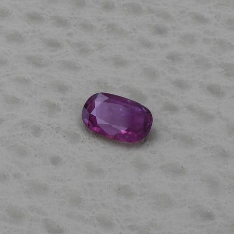 Safir roz-violet nemontat, oval, certificare ALGT Antwerp(cod 8934)