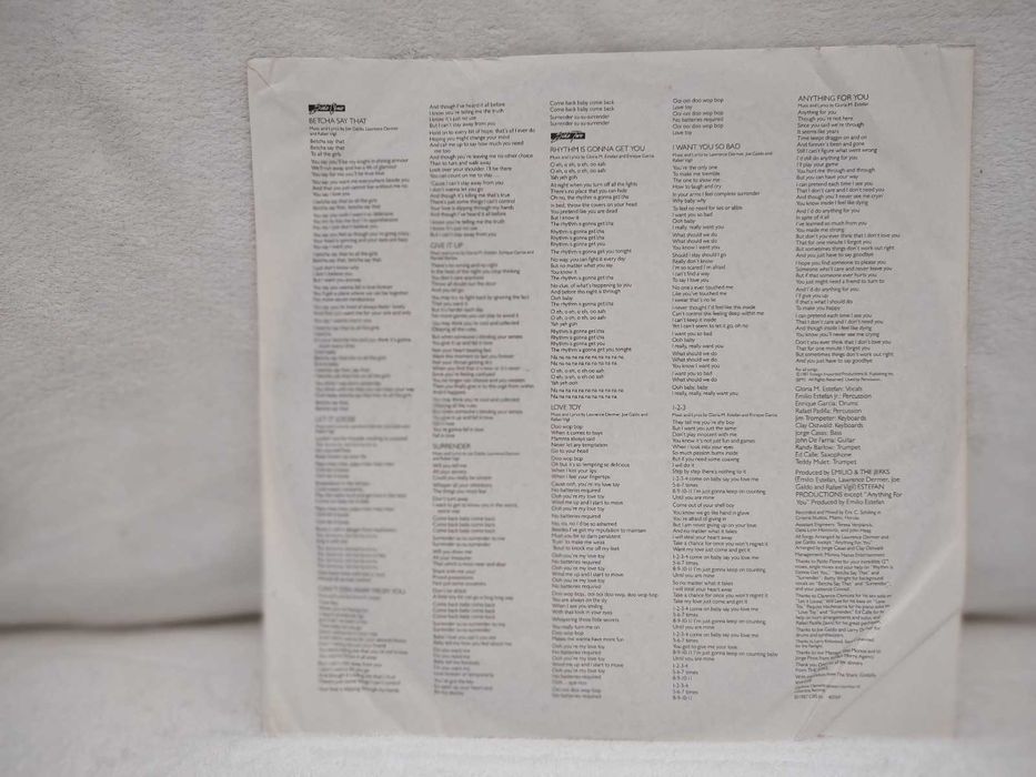 Vinyl LP – Gloria Estefan & Miami Sound Machine – Let It Loose