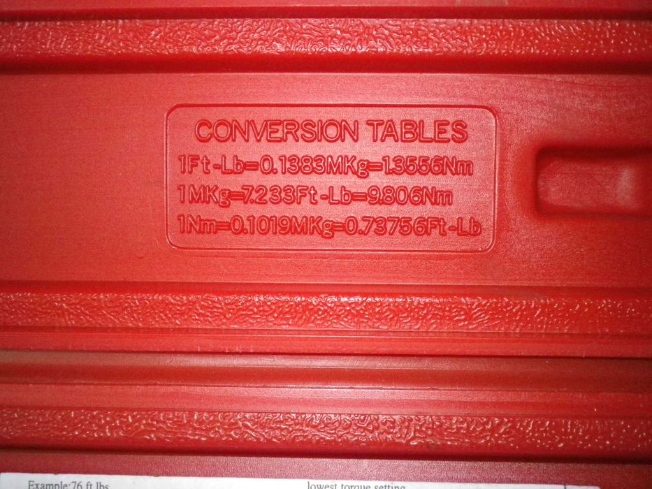 Динамометричен ключ NIELSEN с обхват от 14 Nm до 207 Nm