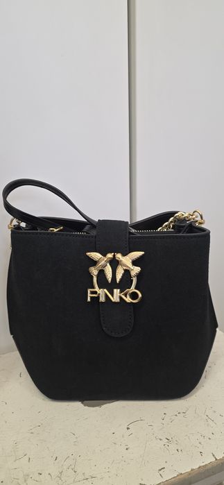 Дамска чанта Pinko черна