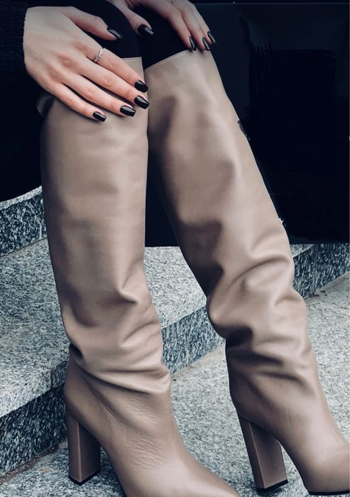 Сапоги, Италия кожа