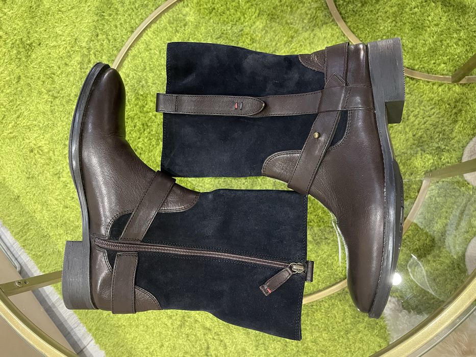 Ghete piele Tommy Hilfiger