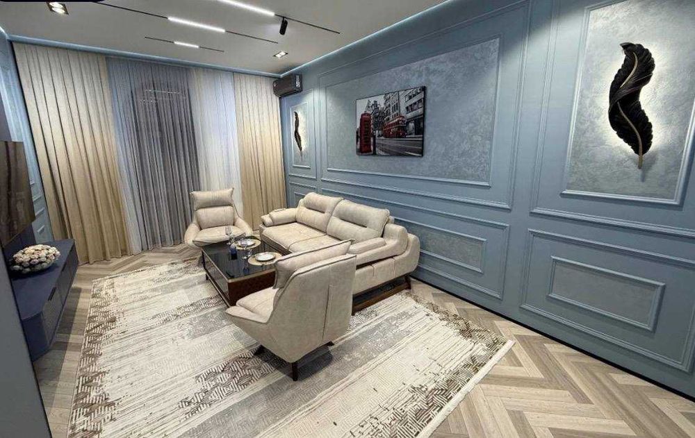 Бобур кучасида 3 хонали таёр хонадон ижарага берамиз! 126*