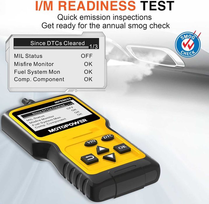 MOTOPOWER MP69033 OBD2 скенер за диагностика на автомобили