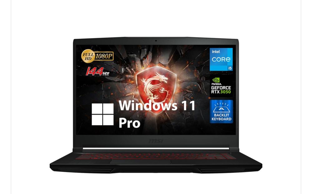 MSI GF63 Thin 10SC i5 10th Gen | 16GB RAM | GTX 1650