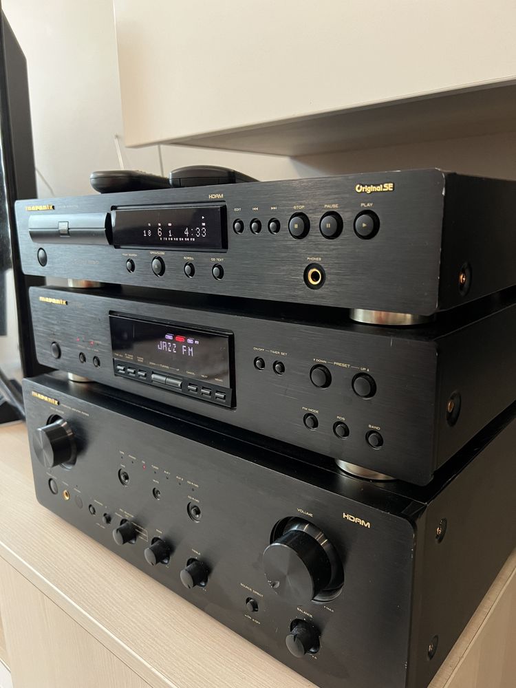 Marantz PM7000 + ST6000 + CD6000 OSE + дистанционни