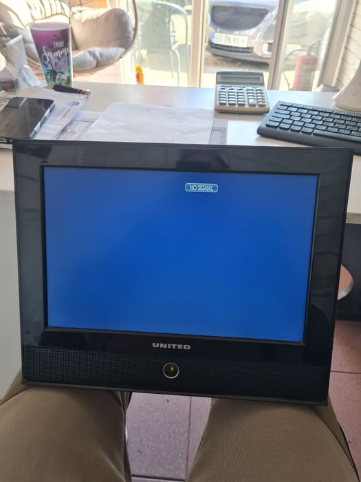 Televizor LCD United*USB, HDMI*mic și usor*Pt Bucătărie, rulote,, bus