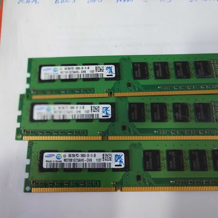 Ram 8Gb DDR3 calculator 10600 Samsung