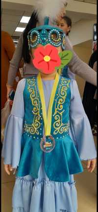 Казахские национальные платья для девочек