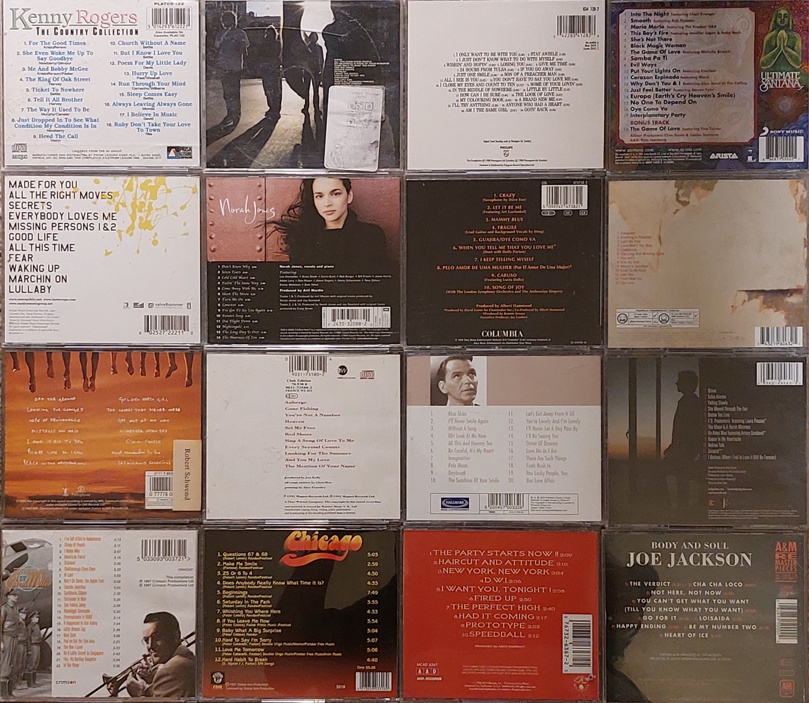 cd Santana Chris Rea Elton John eros ramazzotti