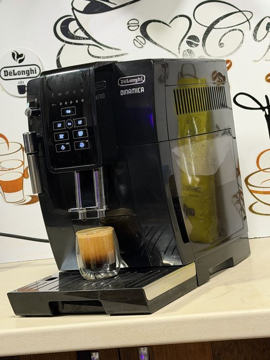 Кафемашина кафе автомат delonghi dinamica с гаранция