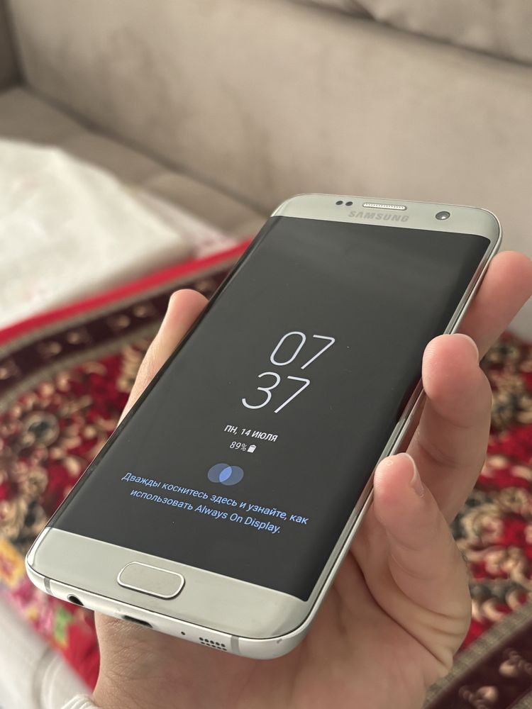 Samsung galaxy s7edge duos с коробкой
