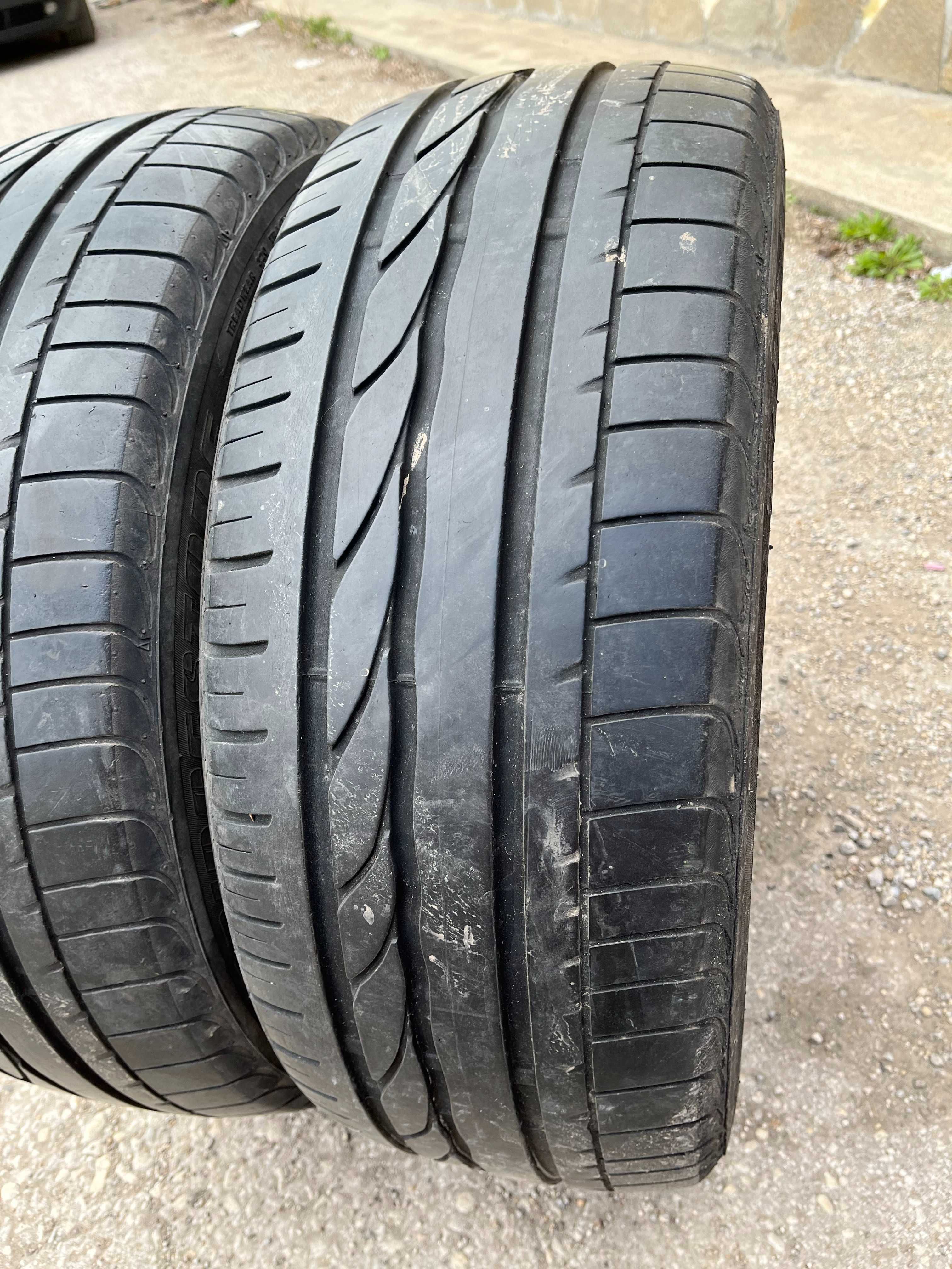 2 бр. летни гуми 225/55/17 Bridgestone RSC 5,2 mm DOT 1714