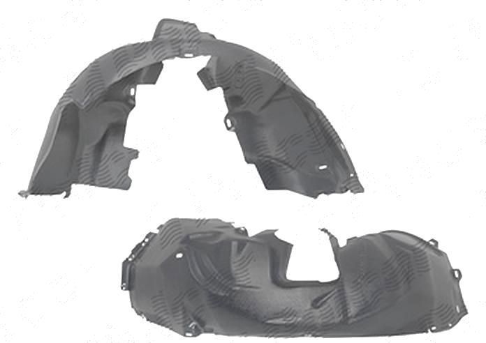 Carenaj aripa interioara, aparatori noroi Ford Galaxy (Wa6), 05.2006-12.2015; S-Max (Wa6), 05.2006-12.2015, fata, Stanga, polietilena (PE)