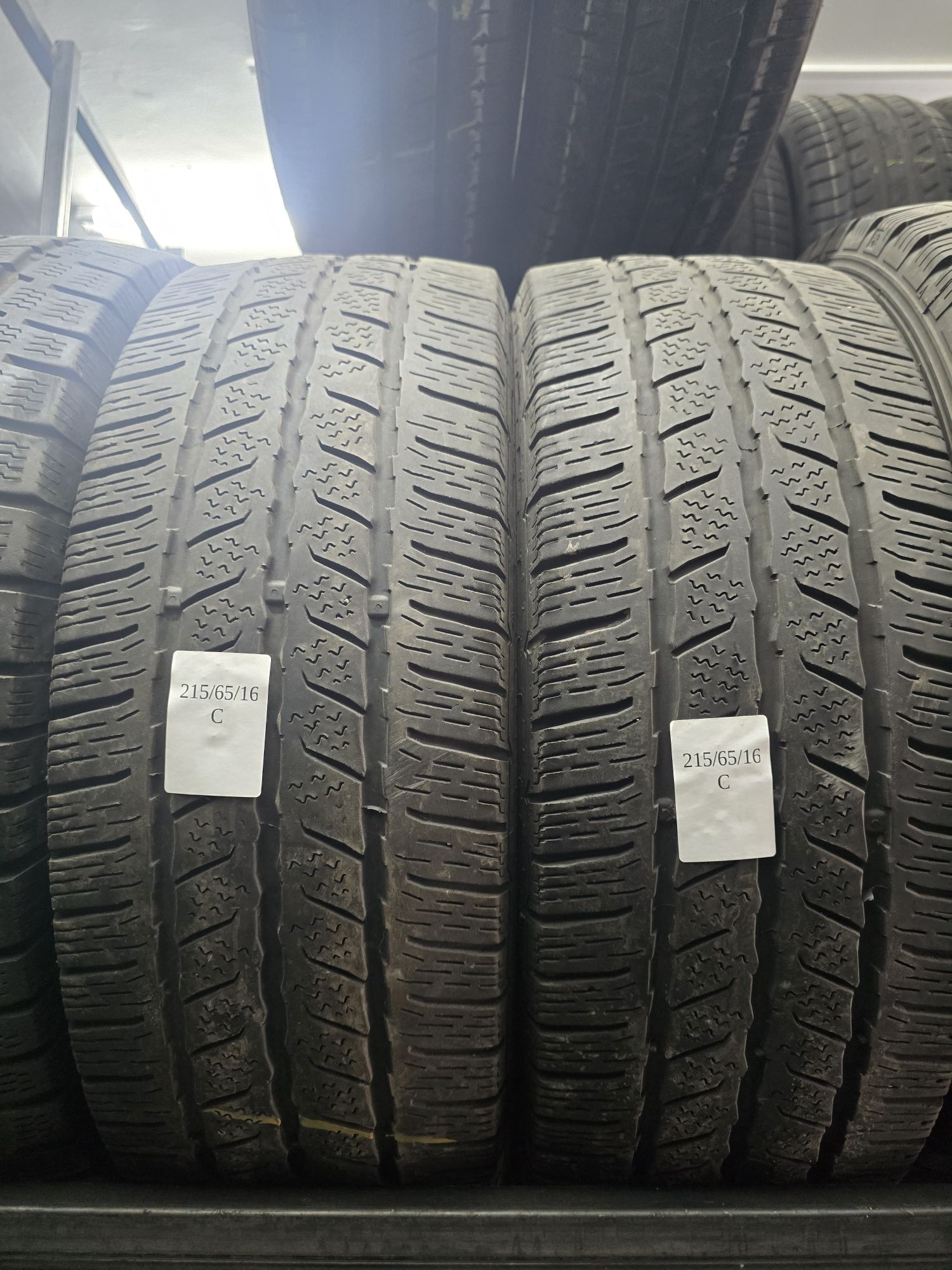 2x 215/65/16C M+S CONTINENTAL 2019 Stare impecabila