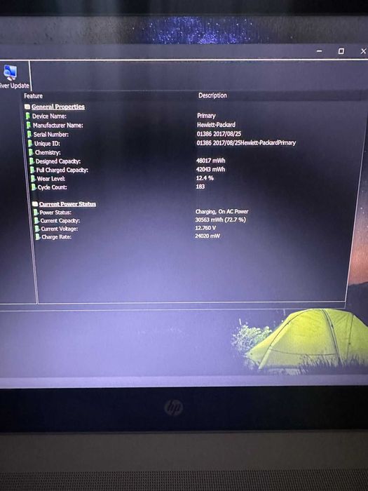 Laptop HP ProBook I5 7200U 16GB Ram SSD 500GB ecran 15inch bateria4-5h