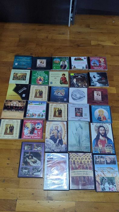 Casete/cd/dvd cu predici și muzică religioasă