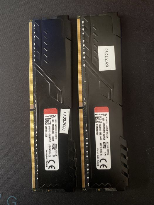 Rami ddr4 Hyperx FURY 16GB