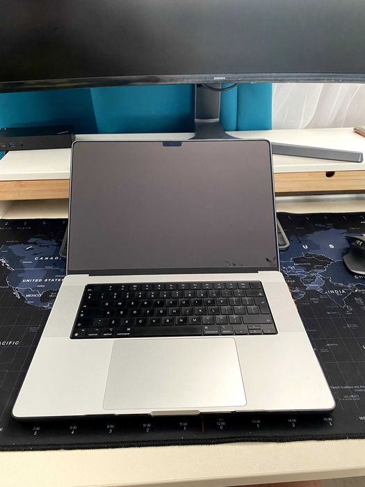 MacBook Pro 16 M1 Pro 2021 16GB 1TB Baterie 100%