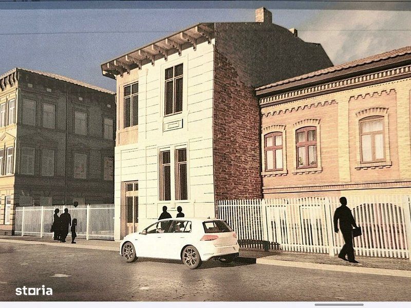 Imobil singur curte - Iulia Hasdeu 14 - de renovat - proiect 10 camere