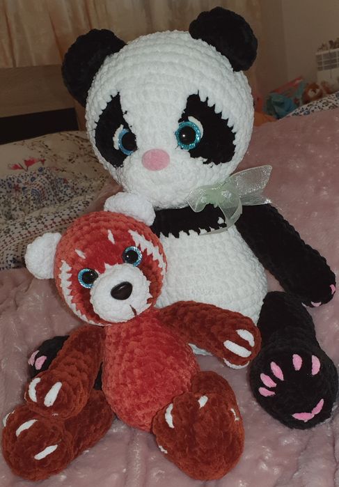 Ръчно плетини играчки