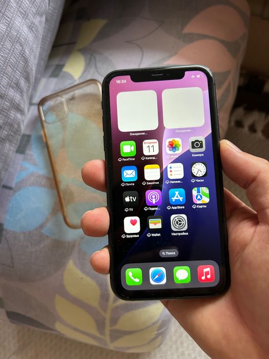 iPhone 11 128гб полный оригнал без ремонт бяры жасап тур катпайт
