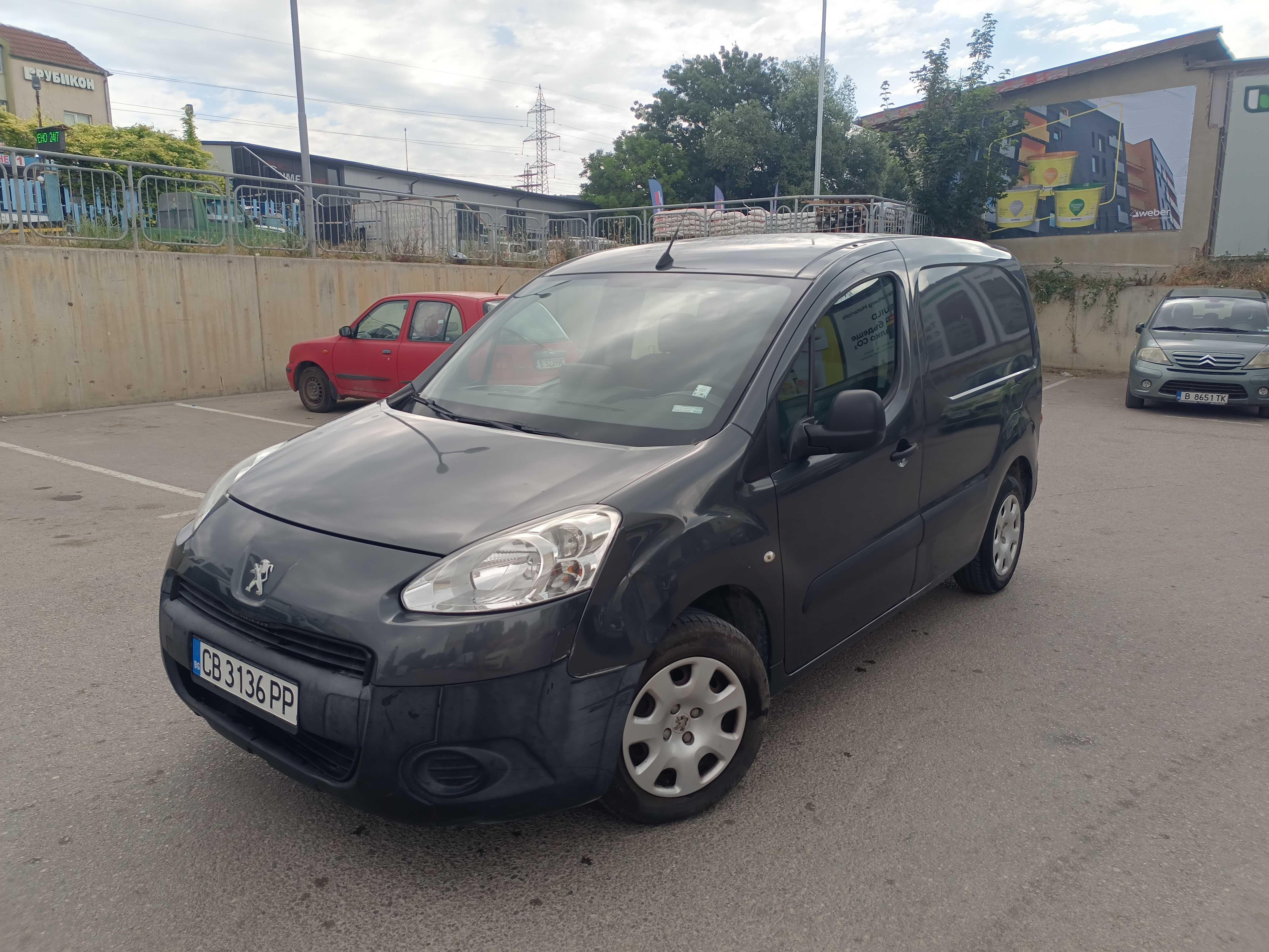 Peugeot Partner 1.6 Дизел – Регистриран като товарен автомобил – 2015