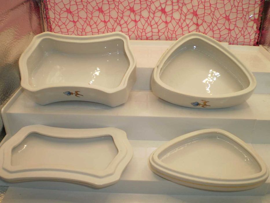 Set de 2 superbe bomboniere Hollohaza Ungaria