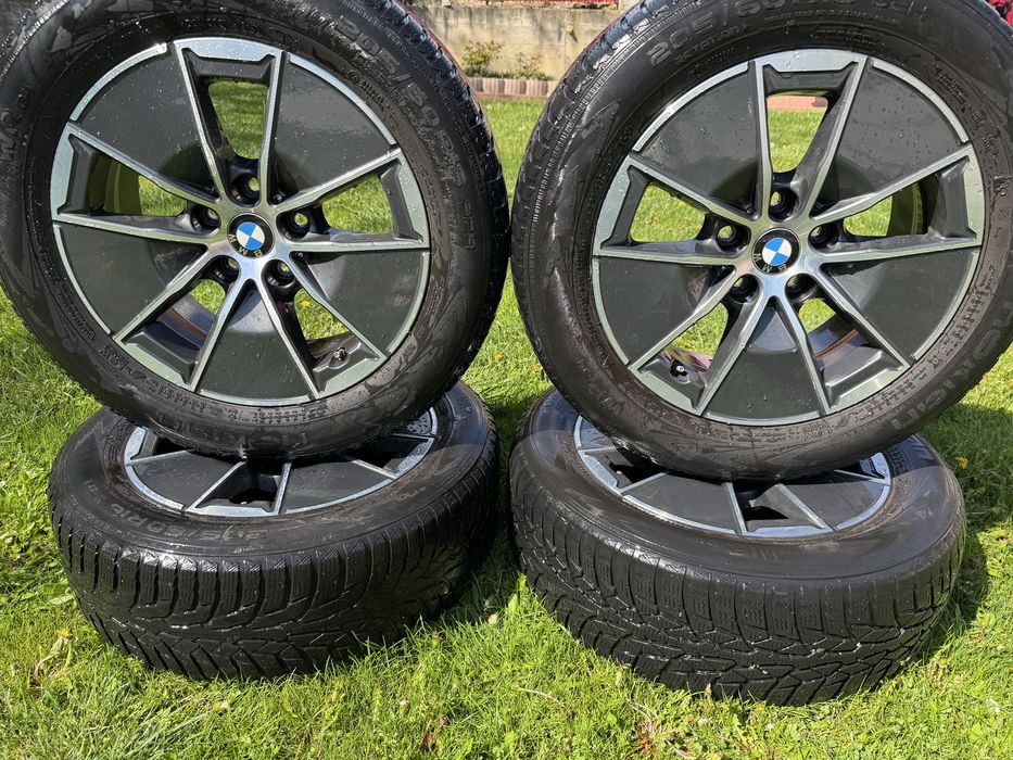 Jante si caucuicuri bmw pe 16 set compet