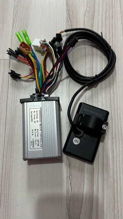 Set controler + display 36v/15A pentru biciclete electrice