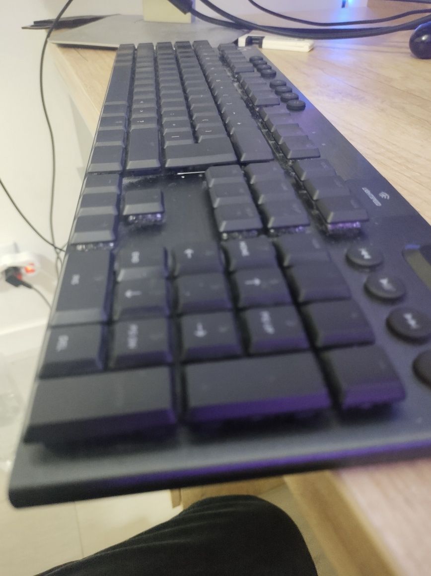 Tastatura mecanica gaming Logitech 100% wireless