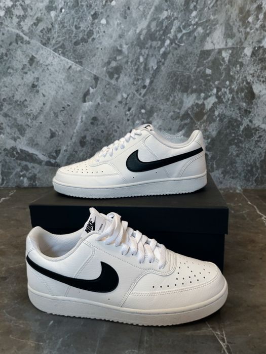 Nike Court Vision | Бели кожени мъжки маратонки | Като нови