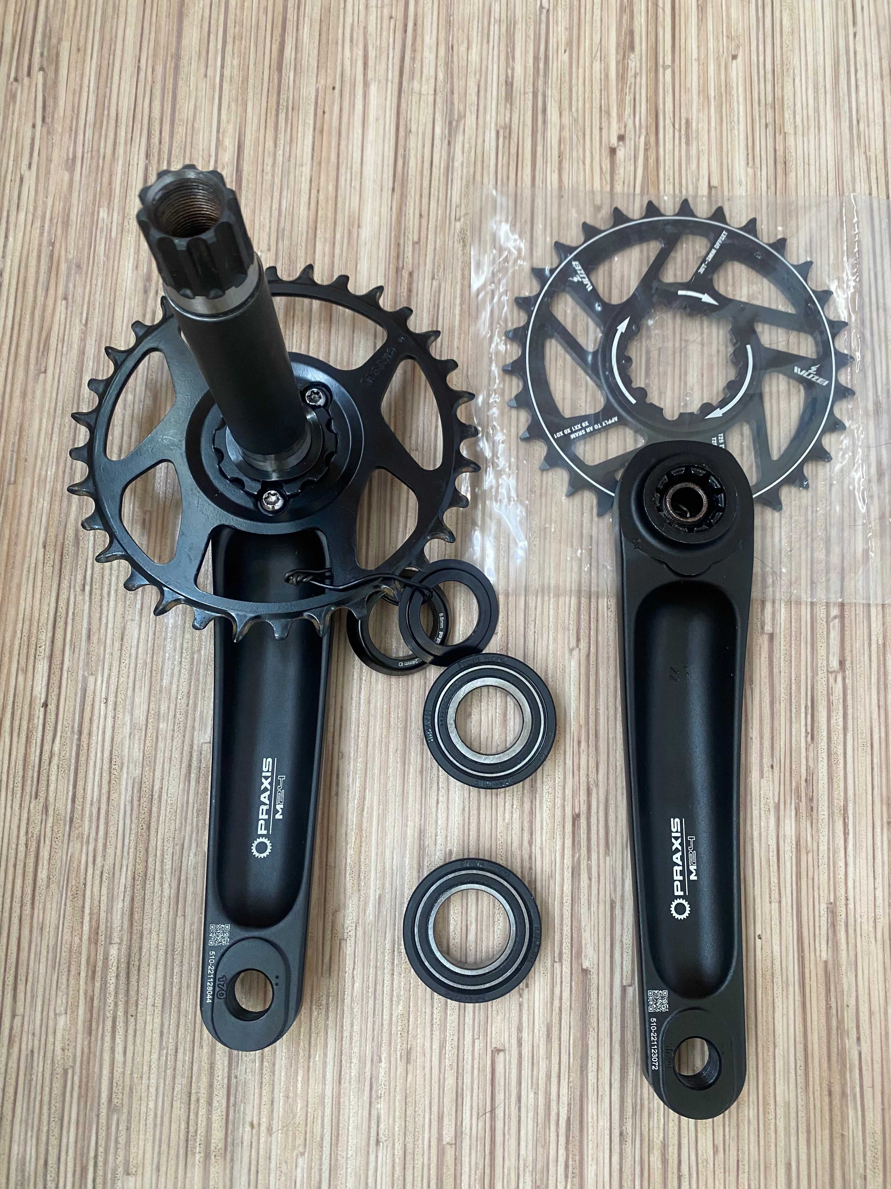 Система шатунов Praxis Cadet HD M24 32T 170mm.1x12 . shimano sram