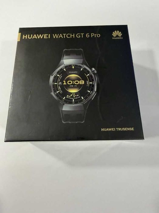 Smartwatch Huawei Watch GT 6 Pro, 46MM, Black Titanium Alloy Case