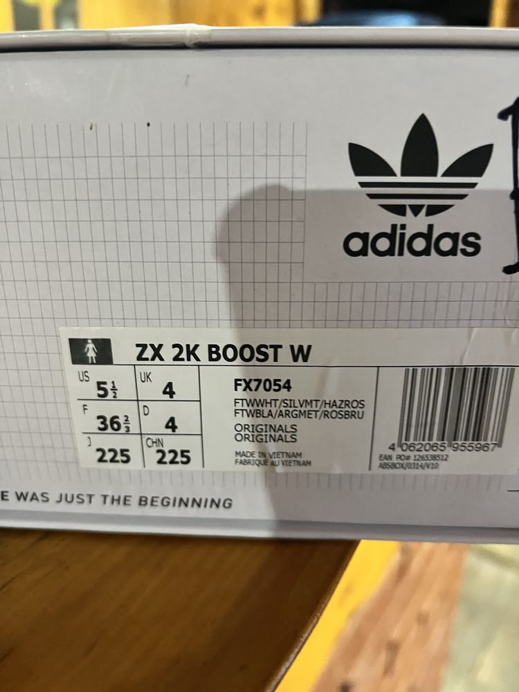 Маратонки Adidas ZX 2K Boost W