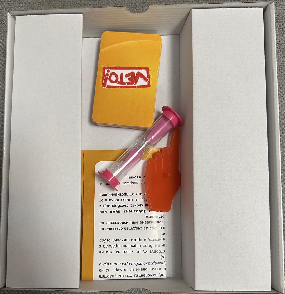 Настолна игра Veto