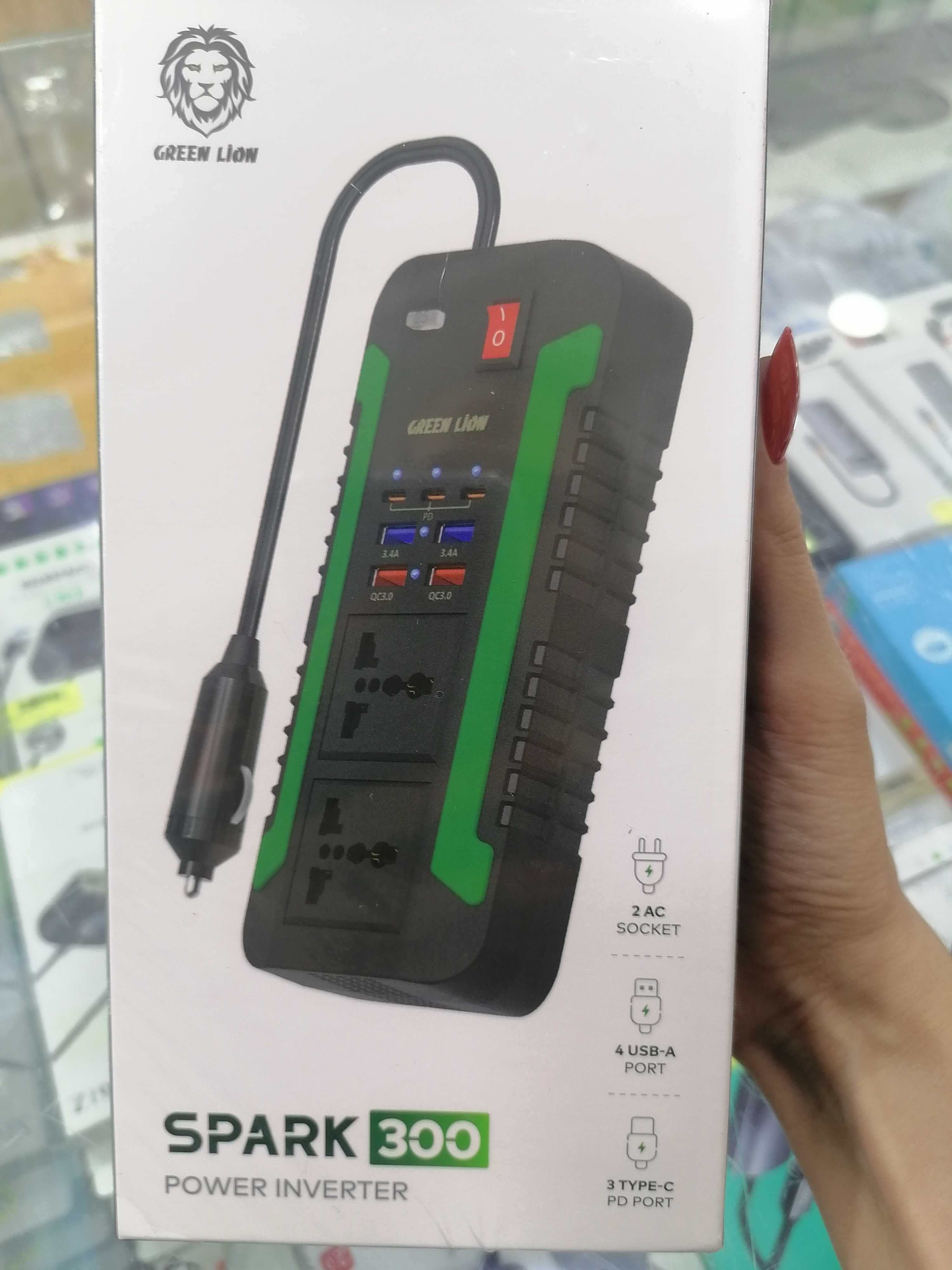 Инвертор Green Lion преобразователь с 12v на 220v