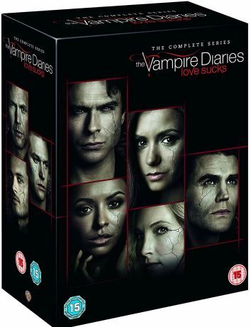 Film Serial The Vampire Diaries DVD Box Set Seasons 1-8 Original