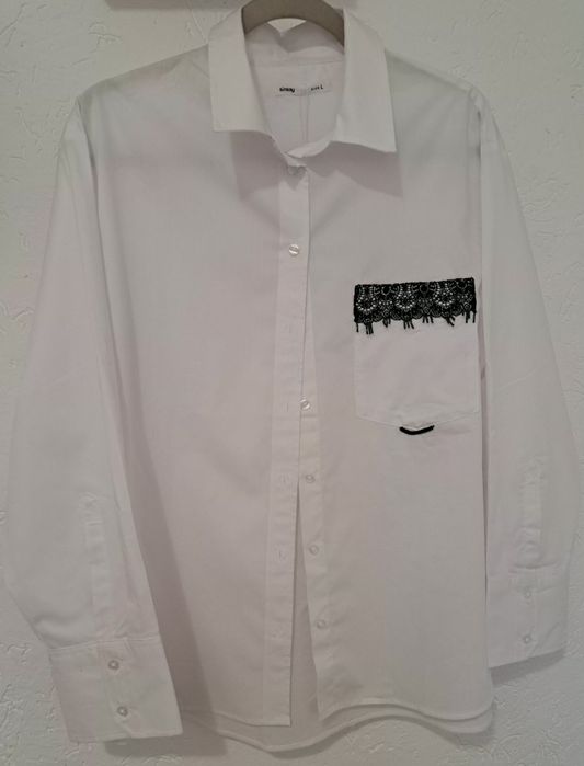 Бяла риза-100%памук